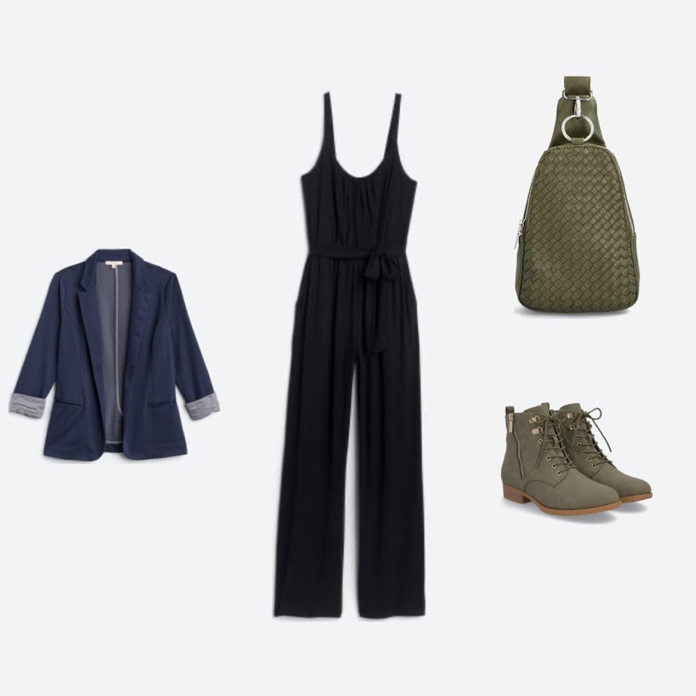NWOT MARKET & SPRUCE
Florence Knit Jumpsuit black - Picture 14 of 14
